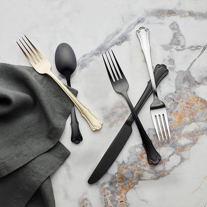 Oneida 896766 James Street Mirror 20 Piece Flatware Set