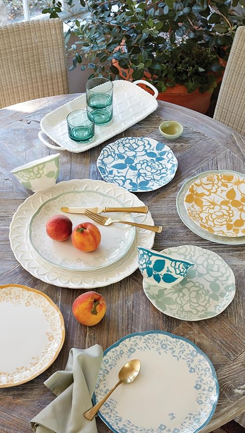 Lenox Tuscany Classics Stackable 4Pc Short Glasses, 1.84, Green