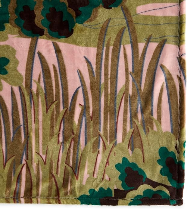 Vera Bradley Women's Fleece Plush Throw Blanket