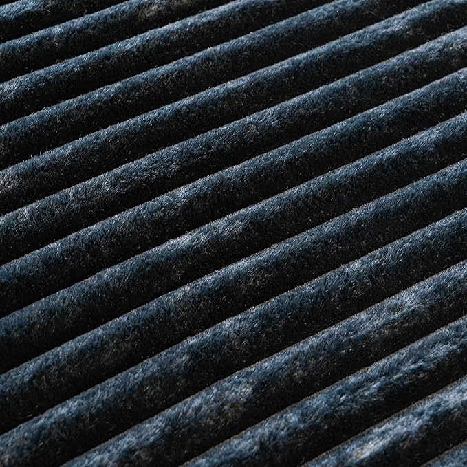 JACH Modern U Shape Sectional Couch, Convertable Modular Couches with Chaise Ottomans, Deep Seat Sofas, Sofa Covers Washable, Minimalist Plush Sofa for Living Room, Apartment, Black