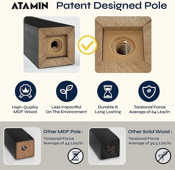 ATAMIN 63" LED Floor Lamps for Living Room, Display Shelf for Collectibles, Room Storage Shelf with Drawer, Corner Lamp for Bedroom, Floor Lamp with Shelves