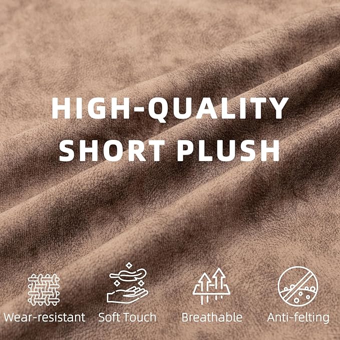 MEETWARM Large Power Lift Electric Recliner Chair with Extended Footrest for Elderly, Big and Tall Lift Chair for Seniors Reclining Chair for Living Room with Massage and Heated,USB Ports(Plush-Brown)