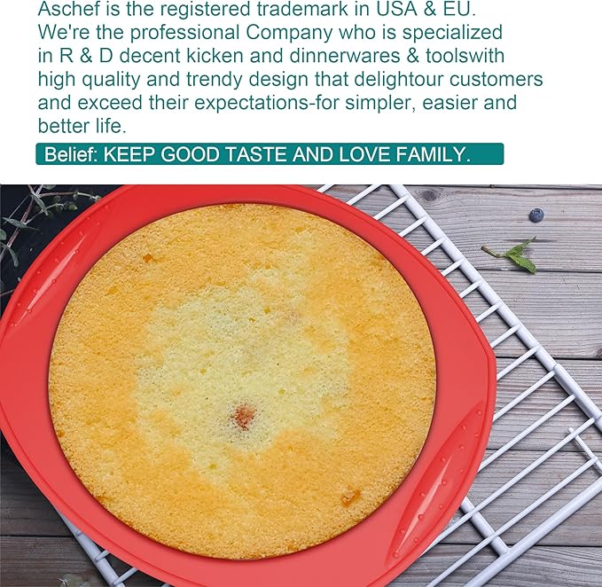 9in1 Nonstick Silicone Baking Bundt Cake Pan Cookie Sheet Molds Tray Heat Resistant Bakeware Tools Kit for Muffin Loaf Bread Pizza CupcakeUtensil