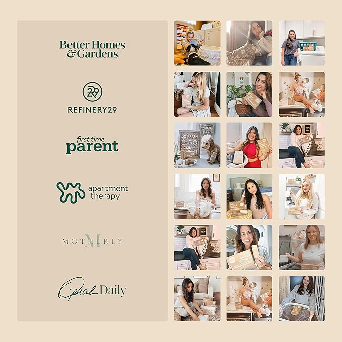 Kind Laundry Detergent Sheets with Stain-Fighting Enzymes - Plant Powered Eco-Friendly Laundry Soap Sheets - Home or Travel Laundry Detergent - Ocean Breeze, 18 Loads (Mom's Choice Award Winner)