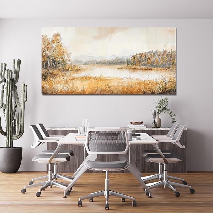 Canvas Wall Art Decor Large Wall Art Pictures for Living Room Art Work for Wall Decor Oversized Coastal Landscape Wall Art Decorations Prints Artwork for Walls Bedroom Home Wall Decor 29" X 58"