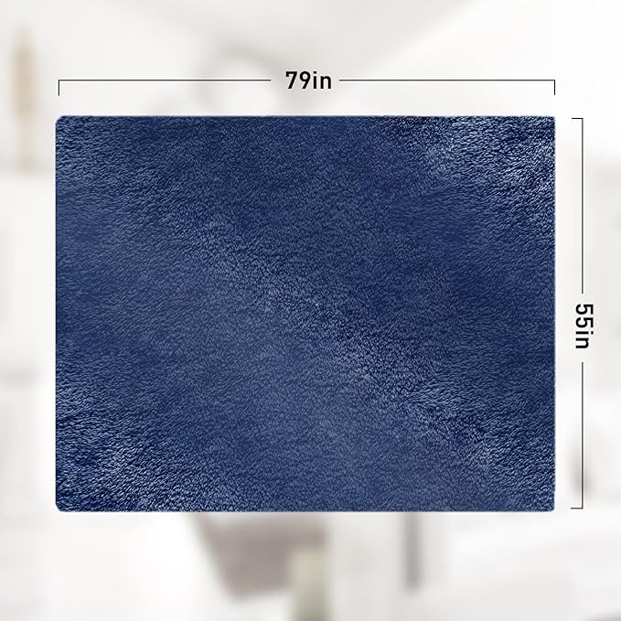 STARLENGET Grounding Blanket for for Bed Sleeping Therapy, Pain Relief,Imrpoving Sleep. Grounded Throw Kit, Conductive Silver Fiber Blanket. Grounding Cord Included 80 x 55 Inch Throw