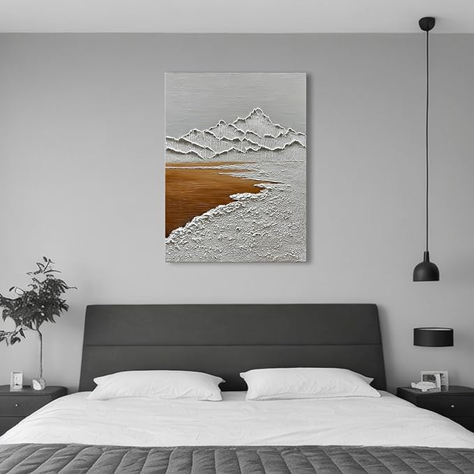 Art Modern Abstract Art Oil Painting Landscape Painting Home Office Corridor Wall Decoration Art 40x28 Inches