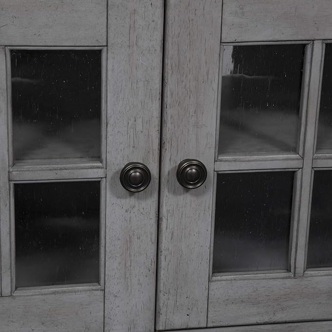 Liberty Furniture Industries Heartland Entertainment TV Stand, Antique White