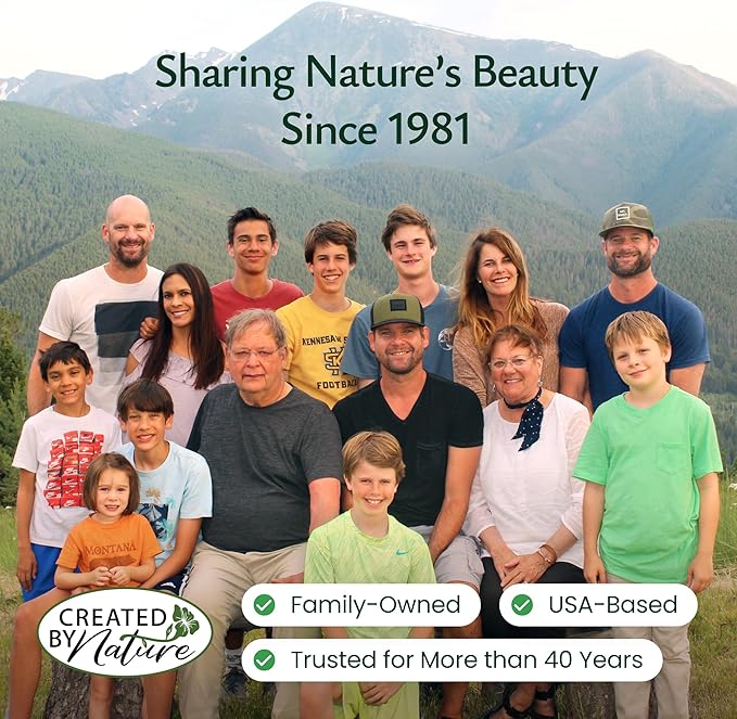 Created By Nature All Perennial Flower Seeds, 15 Flower Varieties, 49,000 Wildflower Seeds