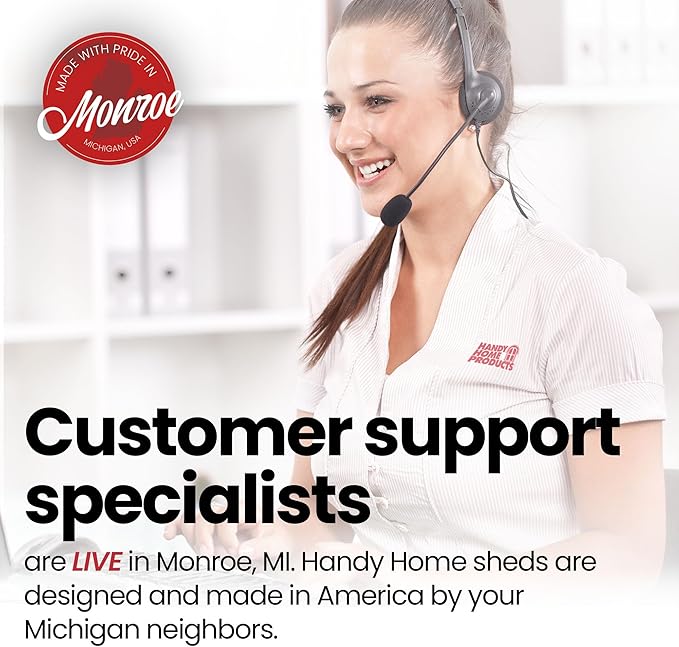 Handy Home Products Scarsdale 12x16 Do-it-Yourself Wooden Storage Shed with Floor Kit- Does not Include Paint or Roofing Shingles