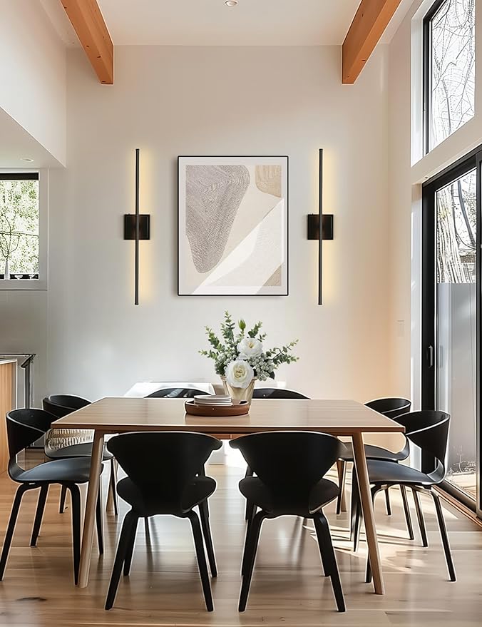 Battery Operated Wall Sconces set of 2, 10 Color 6000mAh Rechargeable Wall Sconce not Hardwired, 350°Rotate, Dimmable Wireless Wall Sconce, Sconce Wall Decor for Living Room, Hallway, Bedroom, Black