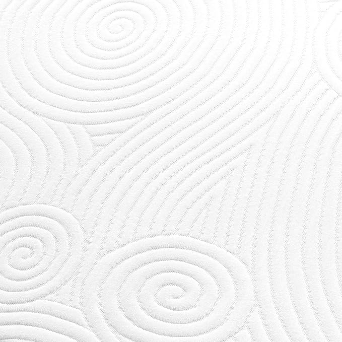 Mellow 6 Inch Cooling Gel-Infused Memory Foam Bed Mattress, Medium Firm Sleep and Breathable Fabric Cover, Full , Mattress In A Box