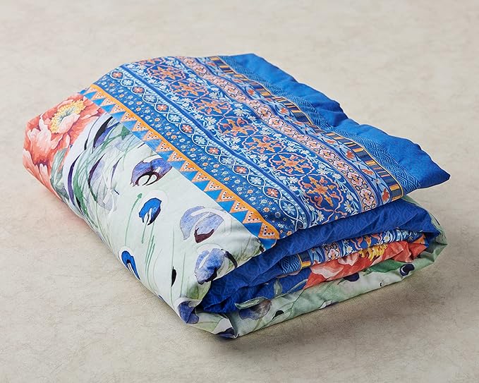 Maison d' Hermine Throw Blanket for Couch Lightweight Soft Warm Breathable Cotton Throw Blankets for Bed Girls Boys Women Men Gifts Sofa Travel Living Room Chair Bedding (60"x80", Peacock)