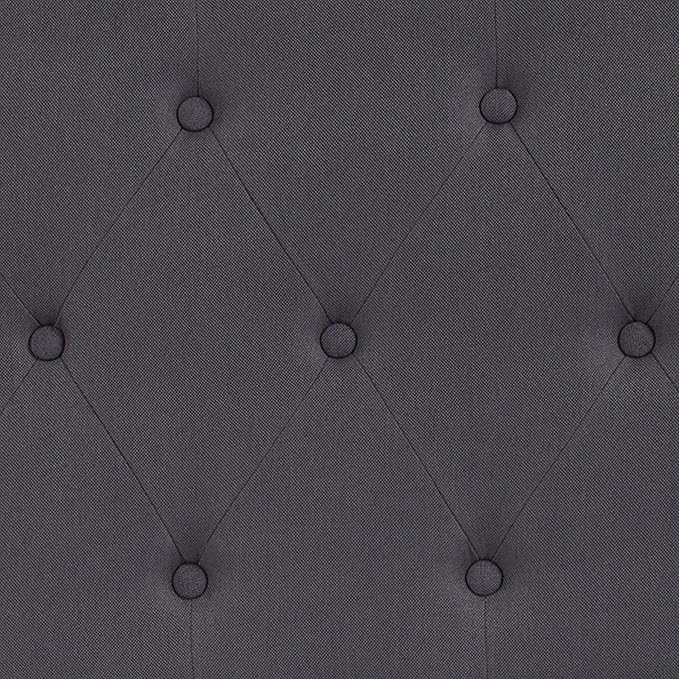 Flash Furniture Cambridge Tufted Upholstered Full Size Headboard in Dark Gray Fabric