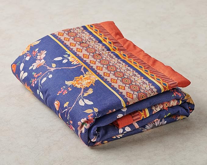 Maison d' Hermine Throw Blanket for Couch Lightweight Soft Warm Breathable Cotton Throw Blankets for Bed Girls Boys Women Men Gifts Sofa Travel Living Room Chair Bedding (50"x60", Kelim)