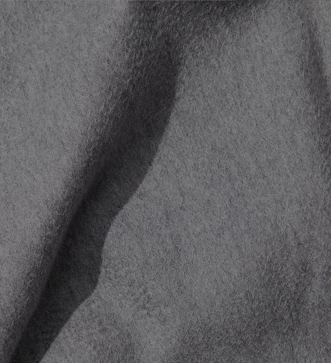 State Cashmere Home Throw Blanket with Decorative Fringe 100% Pure Cashmere Ultra Soft Accent Blanket for Couch, Sofa & Bed (City Smoke, 60"x50")