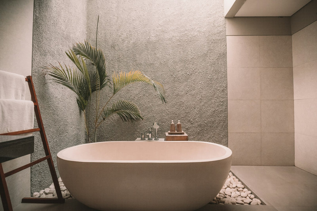 Bathroom spa transformation — styled interior inspiration from Little Chapter