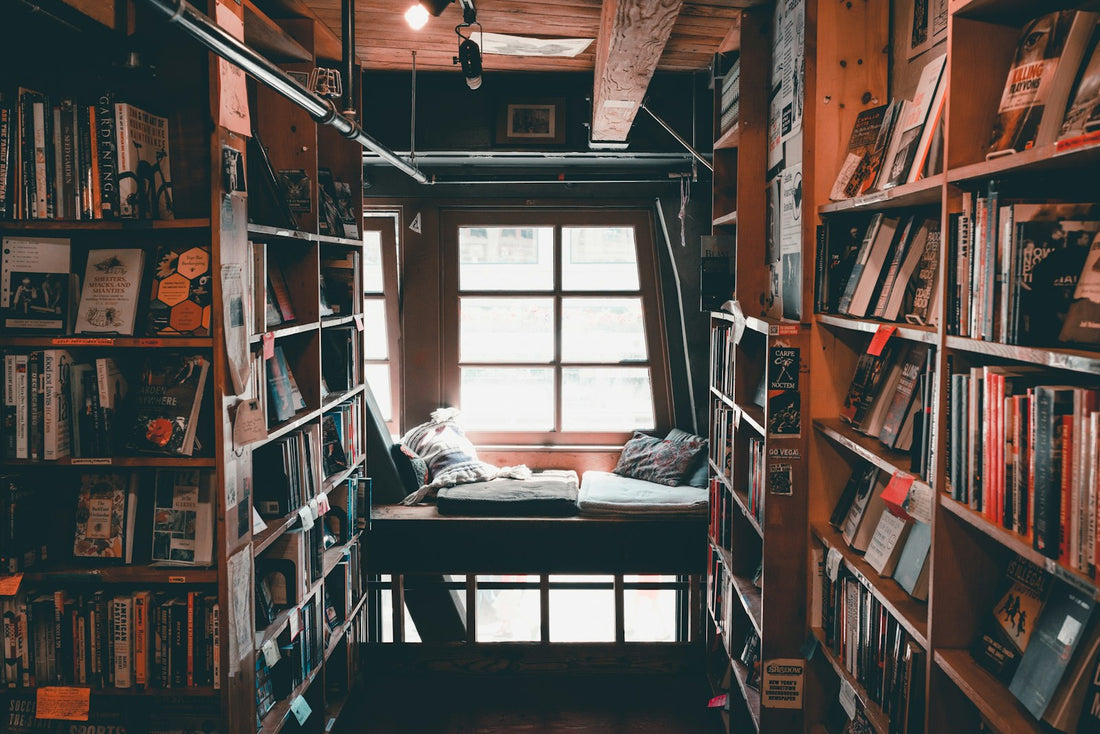 Cozy reading nook creation — styled interior inspiration from Little Chapter