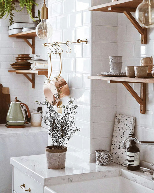 Scandinavian kitchen decor — styled interior inspiration from Little Chapter