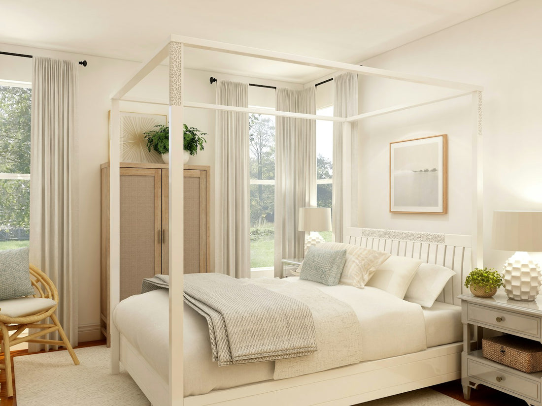 Bohemian bedroom styling — styled interior inspiration from Little Chapter