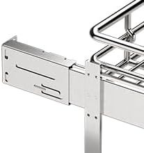 2-Tier Kitchen Cabinet Pull Out Shelf and Drawer Organizer Slide Out Pantry Storaqe Basket in Multiple Sizes 2pαck (17" W x 21" D)