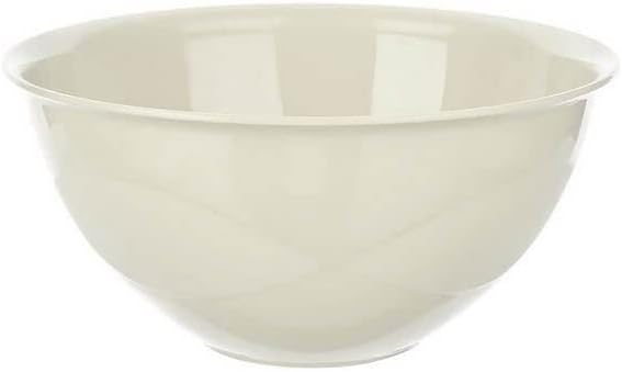 Tribello Large Mixing bowls 5-Quart 169oz - Plastic Salad/Mixing/Serving Bowl 1 pack