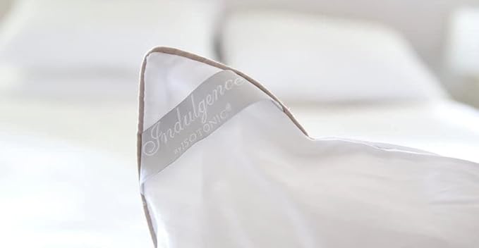 Isotonic Indulgence Synthetic Down Pillow | Back & Stomach Sleeper (Standard/Queen)
