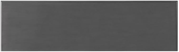 Martin Svensson Home Elegant TV Stand, 63" W x 35" H, White with Grey Top