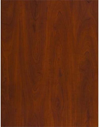 Bush Business Furniture Series C 72W Office Desk with Bookcase and File Cabinets in Hansen Cherry