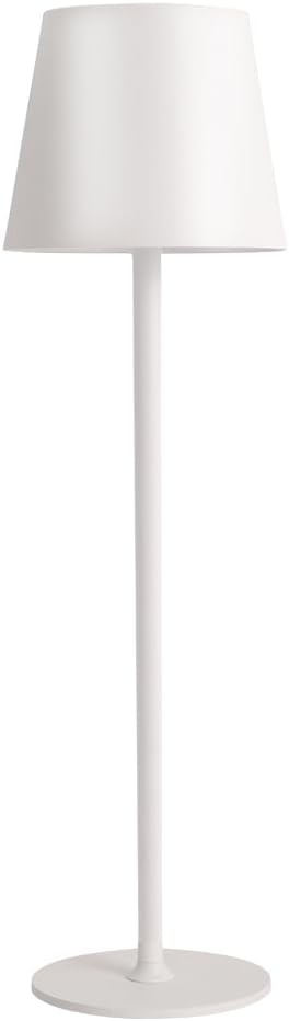 Cordless Table Lamp LED Desk Lamp,5000mAh Rechargeable Touch Night Light Lamp,Wireless Minimalist Design for Restaurant/Bedroom/Bars/Outdoor Party/Camping/Coffee Shop(White)