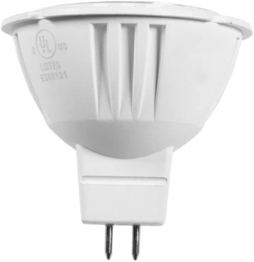 12V LogiSpot Brass Outdoor Spotlight (Bronze) with 5W 2700K Warm White 400 Lumen MR16 LED Bulb for Low Voltage Landscape Lighting of Yard, Lawn, Garden, Patio, Trees & House