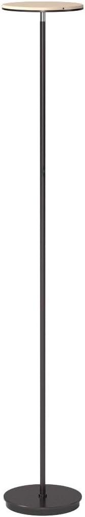 Brightech Sky Flux Dimmable LED Floor Lamp – Super Bright Floor Lamp for Living Room and Offices – Torchiere Standing Lamp with 3 Light Options, Tall Lamp for Bedroom Reading and More - Bronze