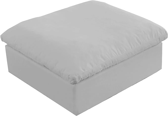 JACH Ottoman Module for Living Room, Cushion Covers Removable, Modern Minimalist Breathable Ottomanes Footstools for Living Room Apartment (Gray), Grey