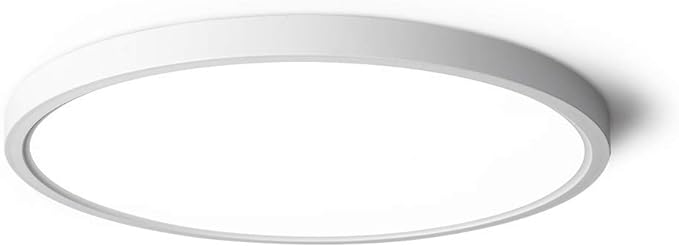 TALOYA LED Ceiling Light Living Room White, 15.8 Inch Thin Flat Modern Flush Mount Lighting Fixture for Bedroom,5 Color Temperatures in 1, 24w Round 0.94 Inch Thickness