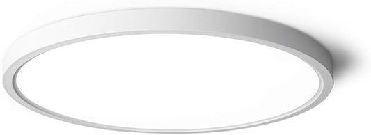 TALOYA LED Ceiling Light Living Room White, 15.8 Inch Thin Flat Modern Flush Mount Lighting Fixture for Bedroom,5 Color Temperatures in 1, 24w Round 0.94 Inch Thickness