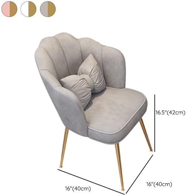 KWOKING Contemporary Make-up Vanity with Slate Stone Top & Storage Drawers Bedroom Dressing Table Storage Cabinet Integrated Table Gray Black - Makeup Vanity & Mirror & Petal Chair 47"L x 16"W x 31"H