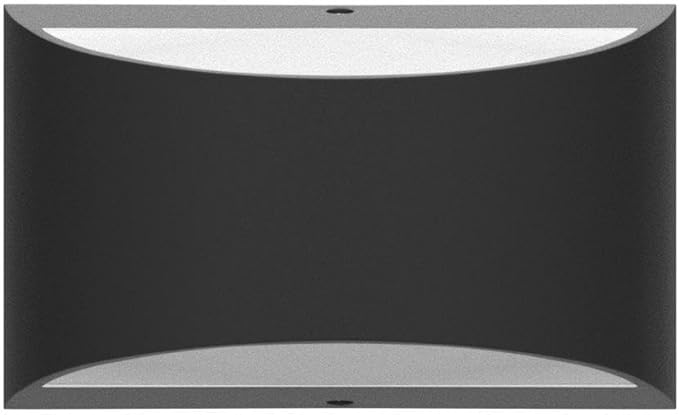 Aipsun Indoor Black Modern LED Wall Sconce Interior Wall Lights Set of 2 Hardwired Up and Down Wall Mount Light for Living Room Bedroom Hallway Corridor Cool White 6000K(with G9 Bulbs)