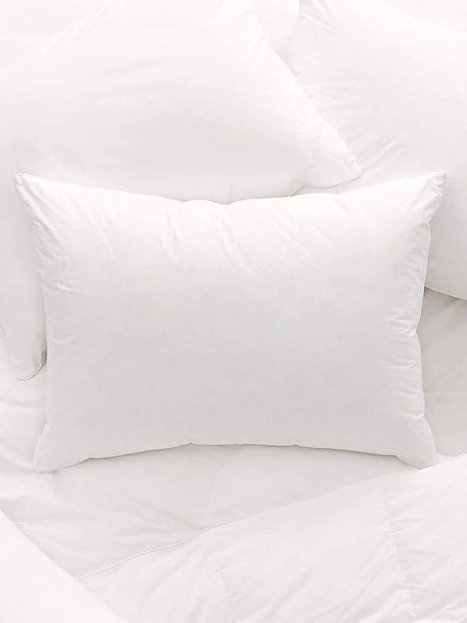 BOLL & BRANCH Down Chamber Pillow – Luxury 100% Organic Cotton Shell – Cleaner Cruelty Free US Down Bedding – Premium Comfort and Superior Head Support– Firm, King