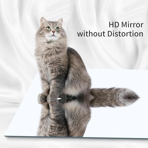 KOCUUY Frameless Mirror, 30"x30" Square Rectangle Vanity Mirror for Over Sink, Upgraded Shatterproof Unframed Design for Bedroom, Living Room, Entryway