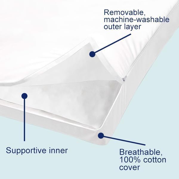 ACCURATEX Hybrid Pillow for Sleeping, Adjustable Shredded Memory Foam Pillow Core with Fluffy Down Alternative Fill Removable Cotton Cover,for Side,Back,Stomach Sleepers,King Size