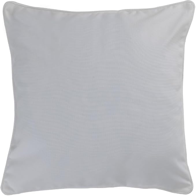 East Green 20 x 20 Waterproof Outdoor Pillow with Insert, White - Premium Olefin Outdoor Accent Pillow for Patio Furniture