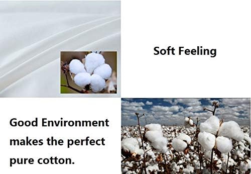 Goose Feathers Down Pillow for Sleeping,Hotel Collection Queen Size Soft Bed Pillow,100% Cotton Cover Queen Size (20X30IN) 1 Pack