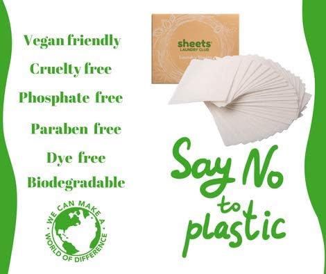 Sheets Laundry Club Bundle - 50 Pack (up to 100 loads) Fragrance Free Detergent Sheets & 40 Pack Free & Clear Dryer Sheets - New Liquidless Technology, Travel Essential Cleaning Supplies