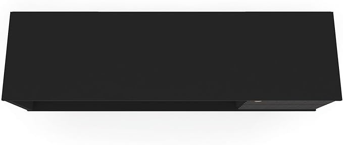 Manhattan Comfort Liberty Mid Century Modern TV Stand for Televisions up to 50 Inches, Bedroom and Living Room Entertainment Center with Storage, Shelves, and Cabinet, 53" Wide, Black