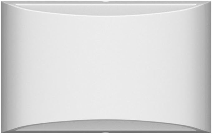 Aipsun Indoor Aluminum Modern LED Wall Sconce Hardwired Interior Wall Lights Set of 2 Up and Down Wall Mount Light for Living Room Bedroom Hallway Corridor Cool White 6000K(with G9 Bulbs)