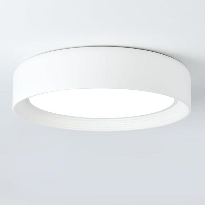Dimmable Flush Mount Ceiling Light Fixture,15.75 Inch Modern Round White Ceiling Lamp,36W 5CCT 3000K-6500K Lighting for Bedroom,Living Room,Kitchen,Laundry Room