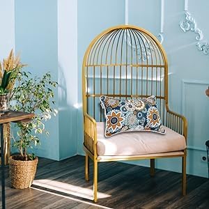 JMGBird 12×20 Inch Outdoor Lumbar Pillows Pack of 2 Waterproof Throw Pillows with Insert Rectangular Decorative Garden Cushion for Home Furniture Patio Coach Sofa