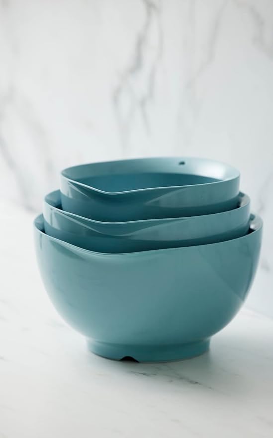 Precision Craft Mixing Bowl Set 2L/3L/4L Elevate Your Culinary Experience Stylish Nesting Bowls for Effortless Cooking and Baking