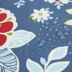 Outdoor Throw Pillows - Decorative Pillows with Insert Included Set of 2 Outdoor Pillows for Patio Furniture 18x18 Inch