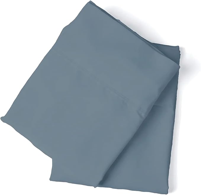 PeachSkinSheets 1500tc Level of Softness Soft King Pillowcase Set of 2 - French Blue